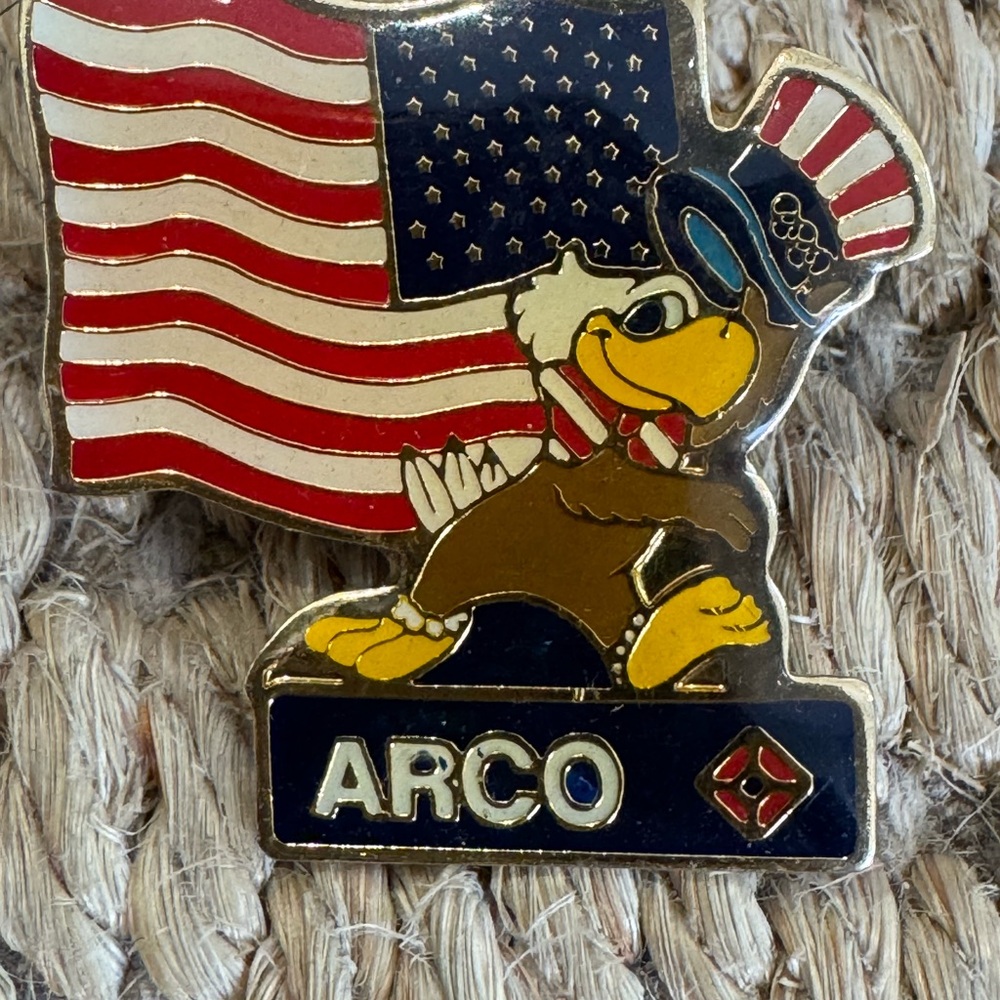 Vintage 1980 ARCO Los Angeles
Olympic Games of 1984 Sponsorship
Enamel Pin
